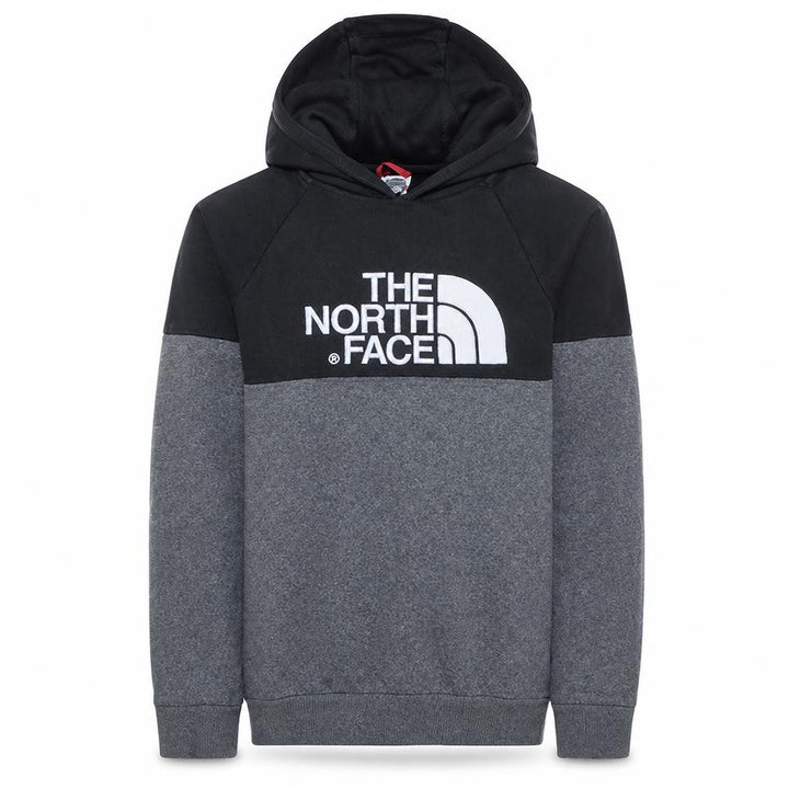 The North Face Boys Grey XL Pullover Hoodie Fleece Sweatshirt