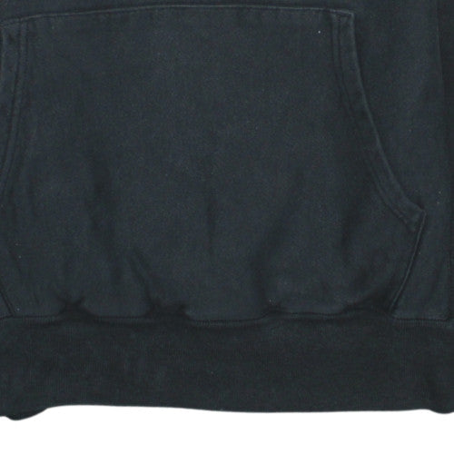 Champion Men’s Black Small Pullover Hoodie Reverse Weave