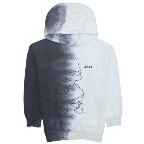 The Simpsons Boys Multicoloured Bart Hoodie 10-11 Years Pullover