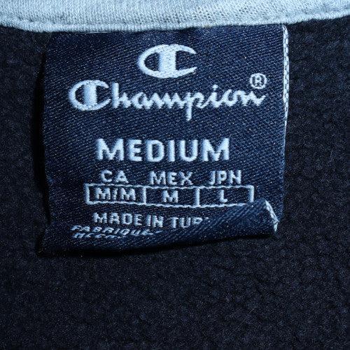 Champion Men's Black Medium Pullover Crew Neck Sweatshirt