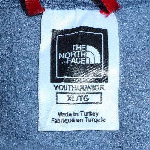 The North Face Boys Blue Pullover Hoodie XL Cotton Blend Fleece