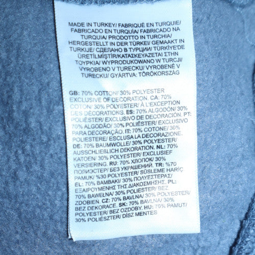 The North Face Boys Blue Pullover Hoodie XL Cotton Blend Fleece