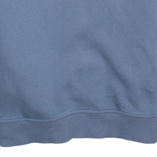 The North Face Boys Blue Pullover Hoodie XL Cotton Blend Fleece