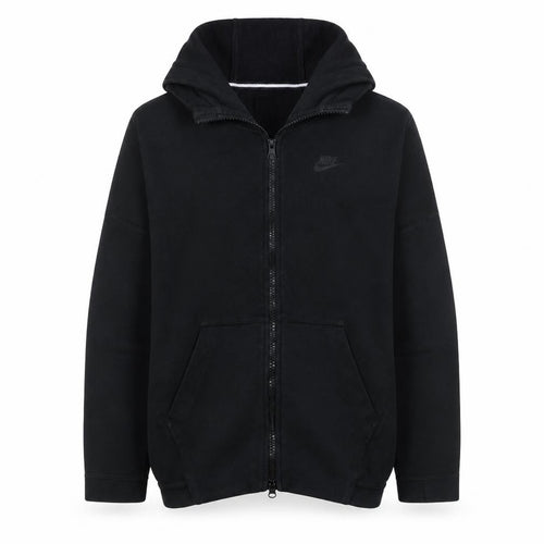 Nike Men's Black Full Zip Fleece Hoodie Size S Regular Fit