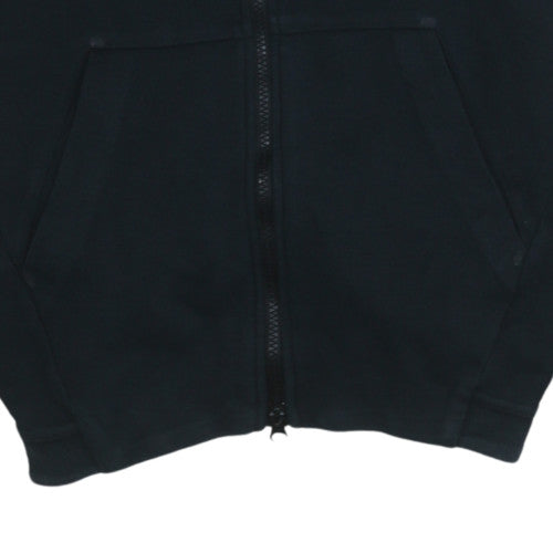 Nike Men's Black Full Zip Fleece Hoodie Size S Regular Fit