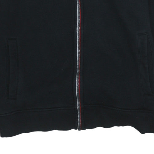 U.S. Polo Assn. Men's Black Full Zip Hoodie Size M Logo Fleece
