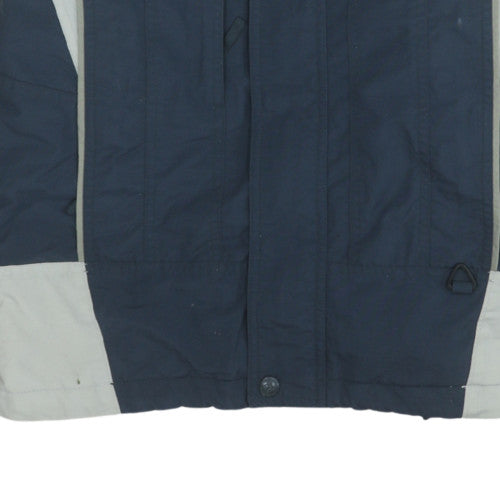 Columbia Men's Blue & Grey Ski Jacket Small Waterproof Windproof