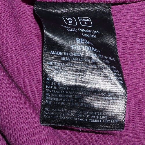 The North Face Men's Purple Crew Neck Sweatshirt M Graphic Print