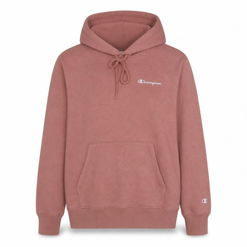 Champion Women’s Pink Pullover Hoodie Small Cotton Blend Logo Sweatshirt
