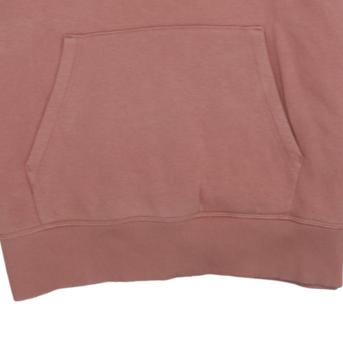 Champion Women’s Pink Pullover Hoodie Small Cotton Blend Logo Sweatshirt
