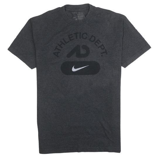 Nike Men's Charcoal Athletic Dept Graphic T-Shirt Size M