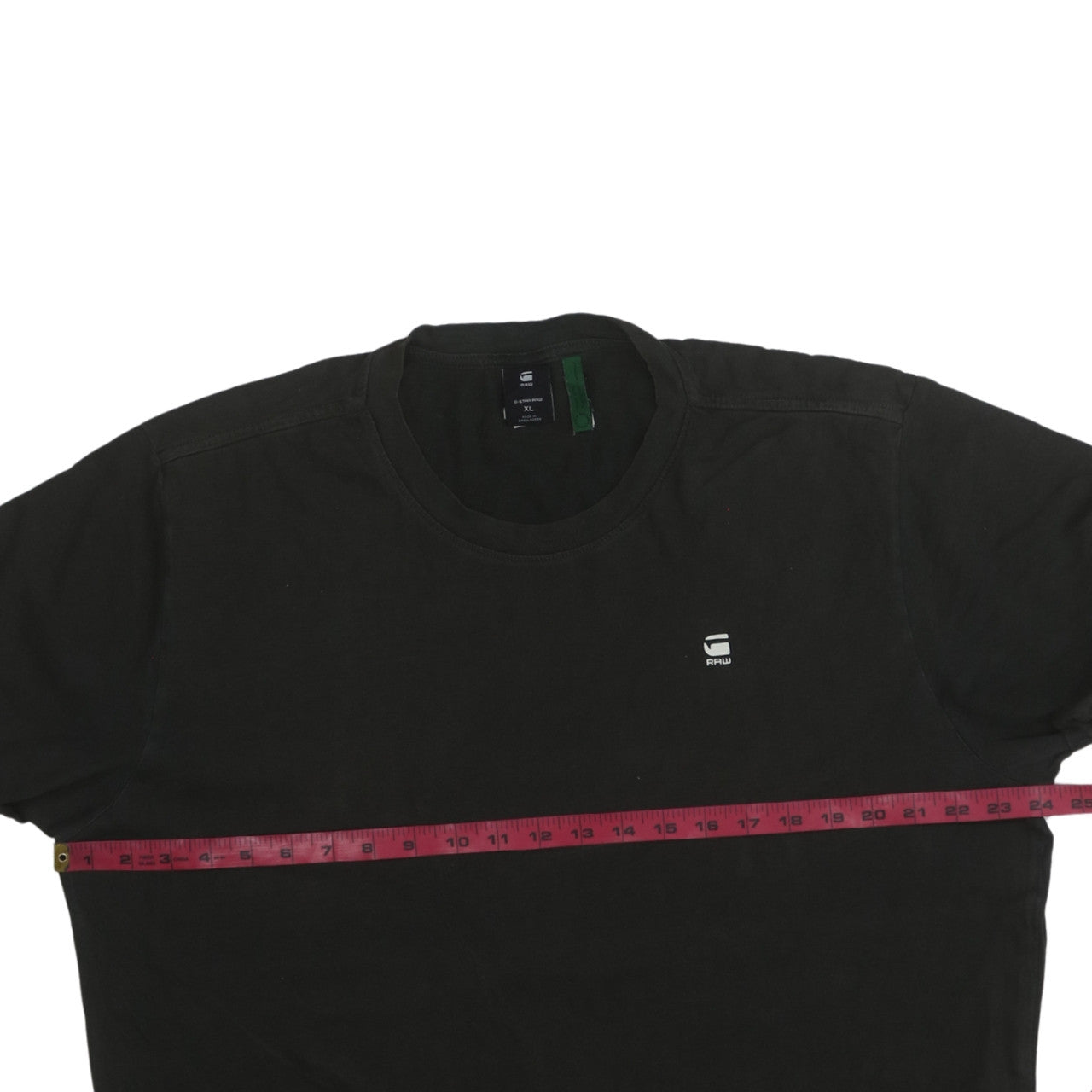 G-Star RAW Men's Black XL Crew Neck Cotton T-Shirt