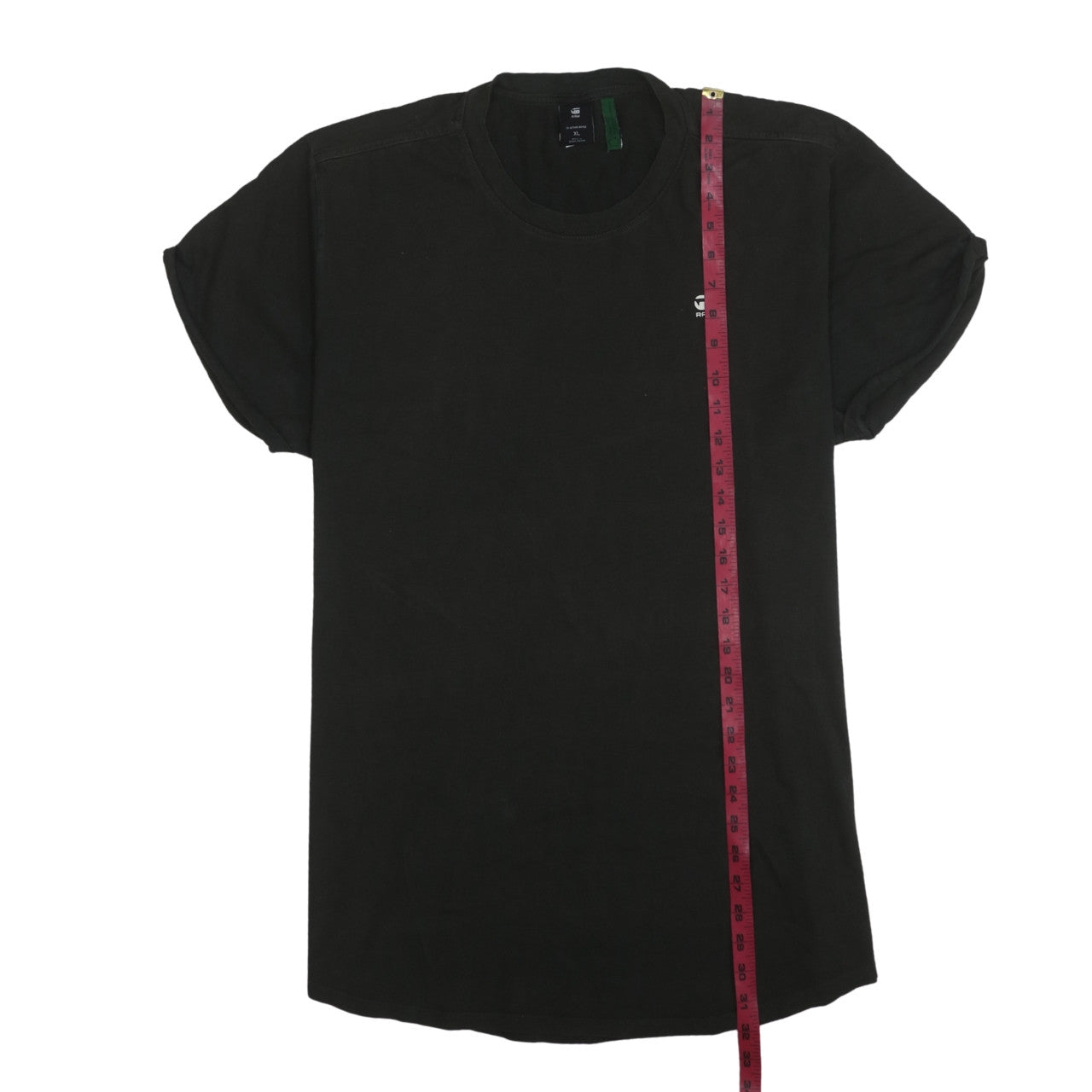 G-Star RAW Men's Black XL Crew Neck Cotton T-Shirt