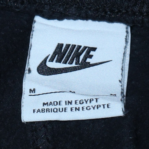 Nike Women's Black Fleece Sweatpants M Regular Fit Casual