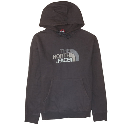 The North Face Men's Black Pullover Hoodie M Regular Fit Graphic Logo
