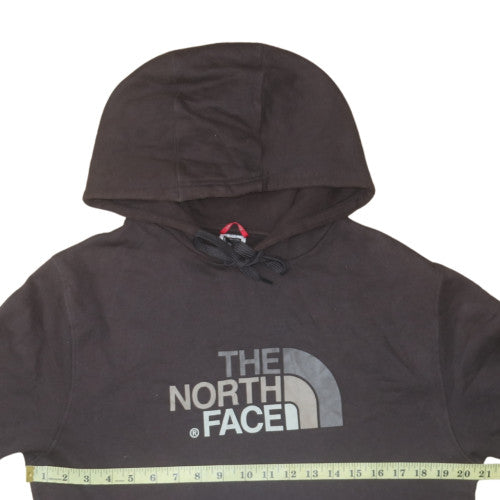 The North Face Men's Black Pullover Hoodie M Regular Fit Graphic Logo