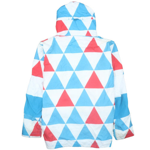 Quiksilver Men's Multicoloured L Hooded Windbreaker Jacket