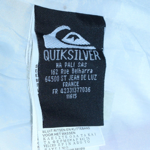 Quiksilver Men's Multicoloured L Hooded Windbreaker Jacket