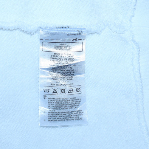 Adidas Womens White Crew Neck Pullover Sweatshirt Size 16 2XL