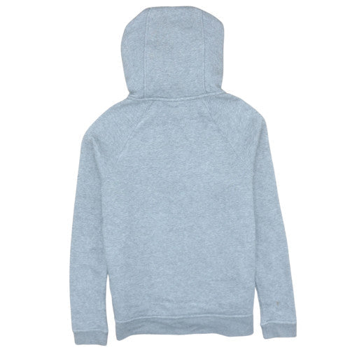 Nike Womens Grey XS Pullover Hoodie with Cowl Neck & Logo