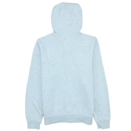 Nike Womens Grey Full Zip Hoodie Small Cotton Blend Sweatshirt