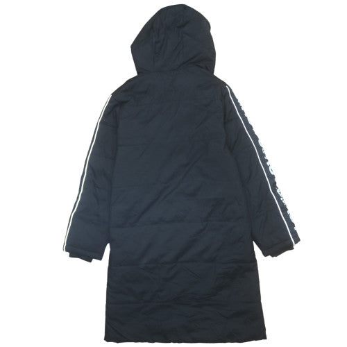 Levi's Boys Black Hooded Long Puffer Jacket Coat Size 12 Years