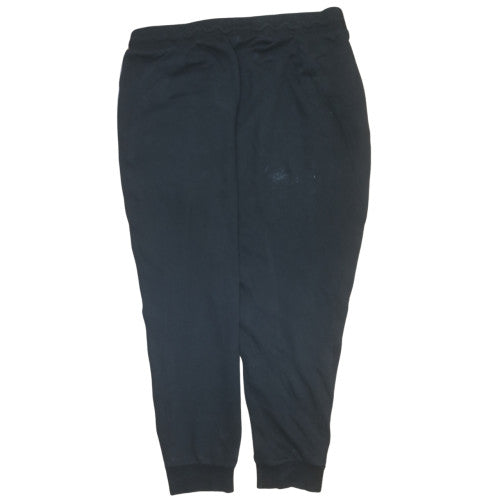 Puma Mens Black XL Jogger Trousers with Logo Tape Trim