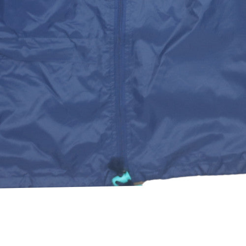 Reebok Men’s Blue Retro Hooded Windbreaker Jacket Size S