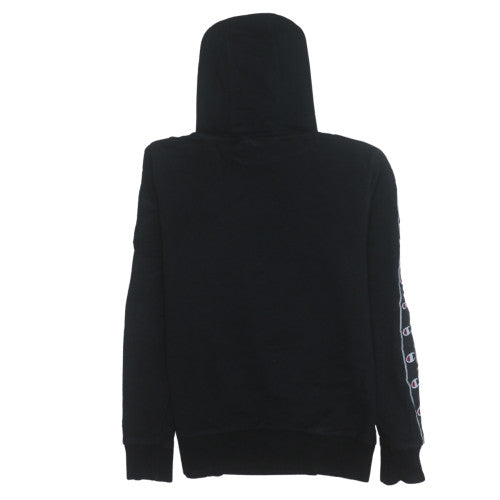Champion Men's Black Pullover Hoodie Size S Logo Graphic Sportswear