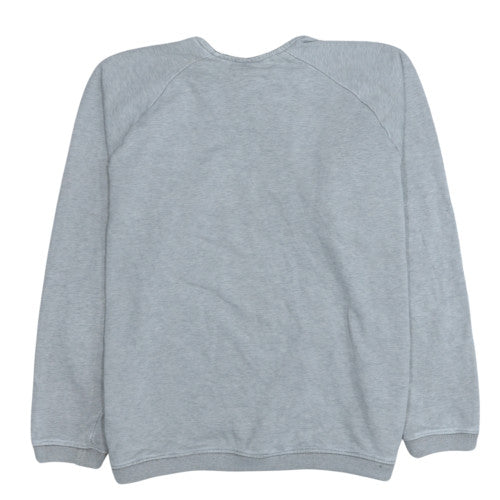 Kappa Men's Grey Large Crew Neck Sweatshirt Classic Logo Style