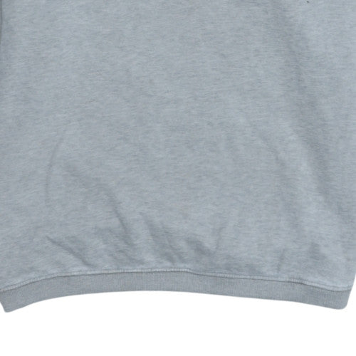 Kappa Men's Grey Large Crew Neck Sweatshirt Classic Logo Style