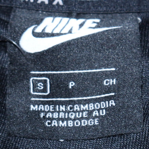 Nike Mens Black Half Zip Hoodie S Regular Fit Sports Pullover