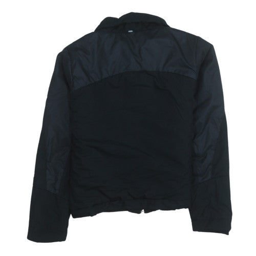 Adidas Womens Black Size 16 Full Zip Lightweight Windbreaker Jacket