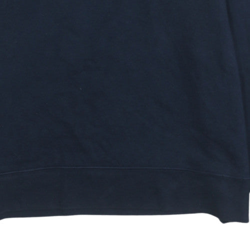 Champion Men's Blue Crew Neck Pullover Sweatshirt L Regular
