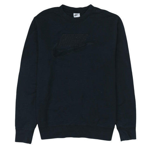 Nike Men's Black Medium Pullover Crew Neck Sweatshirt