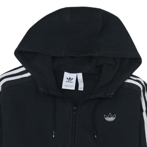 adidas Men's Black Full Zip Hoodie M Sportswear Fleece