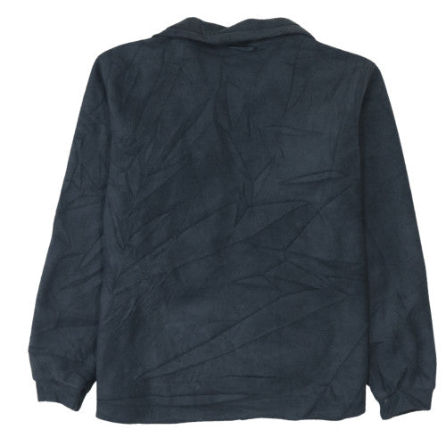 Columbia Women Black Fleece Full Zip Interchange Jacket L