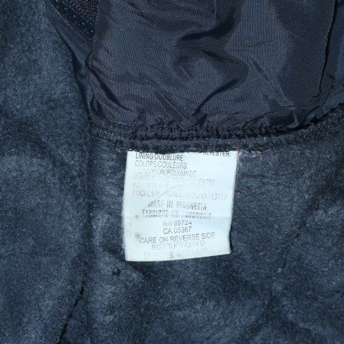 Columbia Women Black Fleece Full Zip Interchange Jacket L