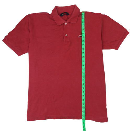 Kappa Men's Red Cotton Polo Shirt Size L Classic Fit