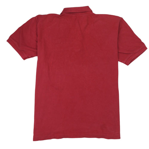 Kappa Men's Red Cotton Polo Shirt Size L Classic Fit