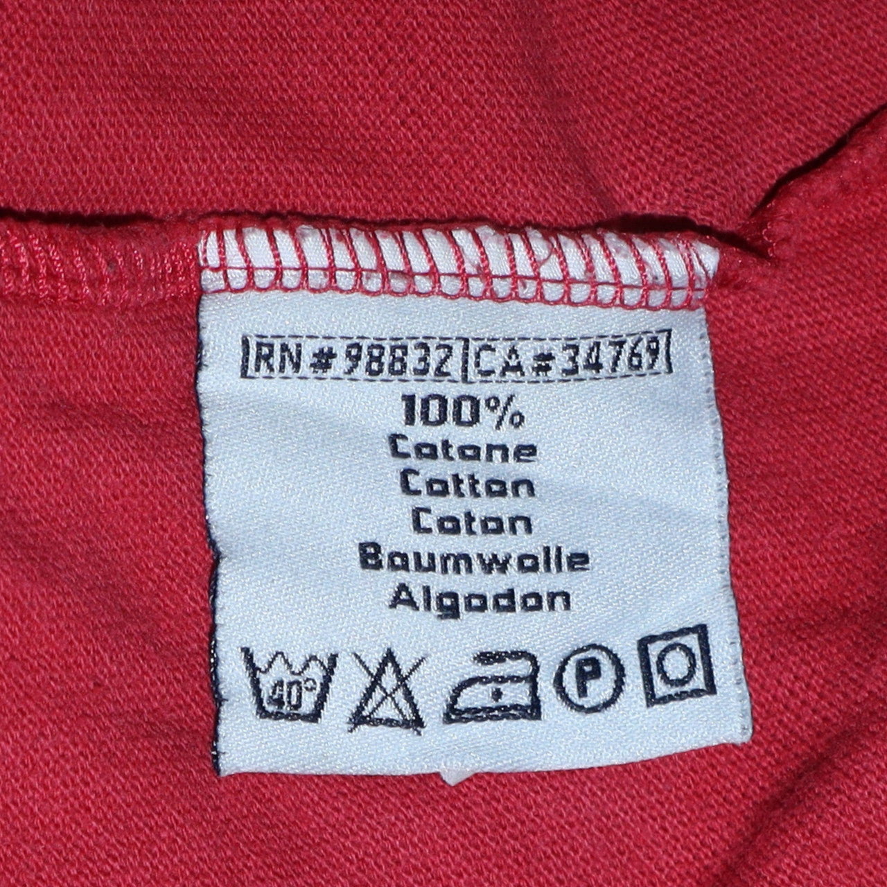 Kappa Men's Red Cotton Polo Shirt Size L Classic Fit