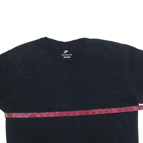 Nike Men's Black Loose Fit Crew Neck T-Shirt Size S