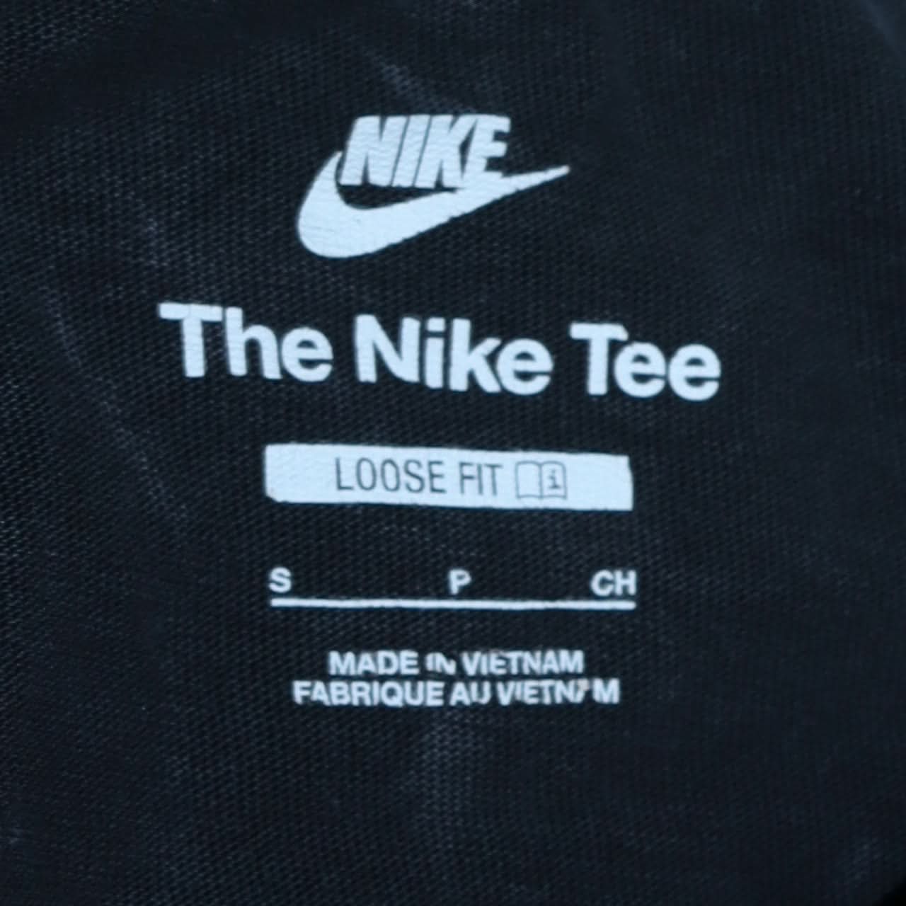 Nike Men's Black Loose Fit Crew Neck T-Shirt Size S