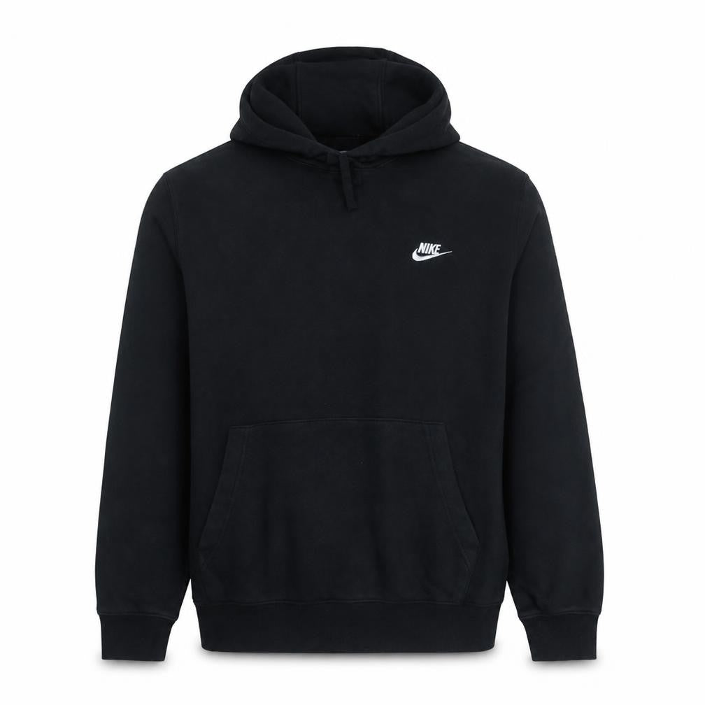 Nike Men's Black Pullover Hoodie Size L Fleece Sportswear