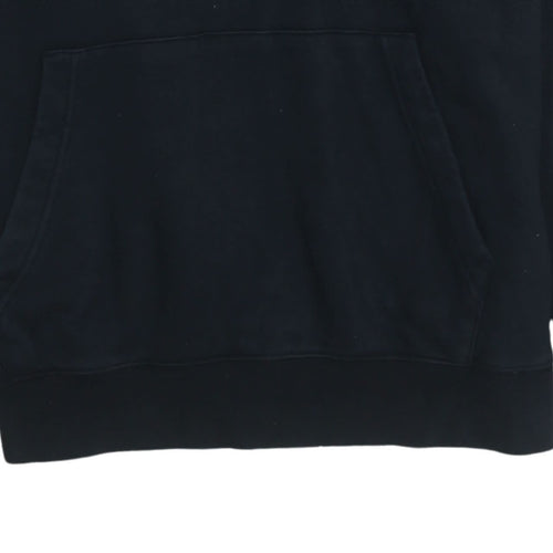 Nike Men's Black Pullover Hoodie Size L Fleece Sportswear