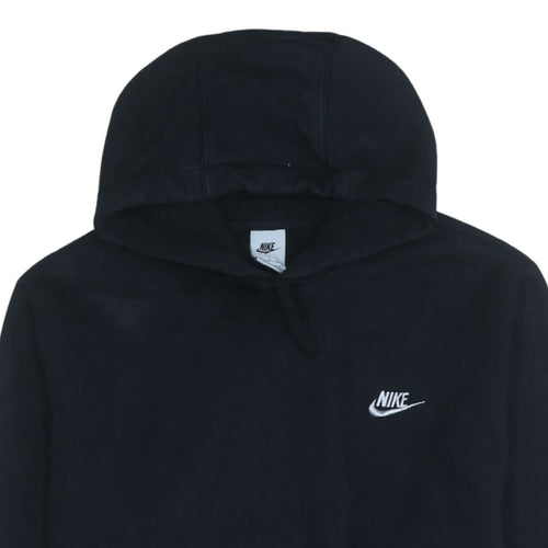 Nike Men's Black Pullover Hoodie Size L Fleece Sportswear