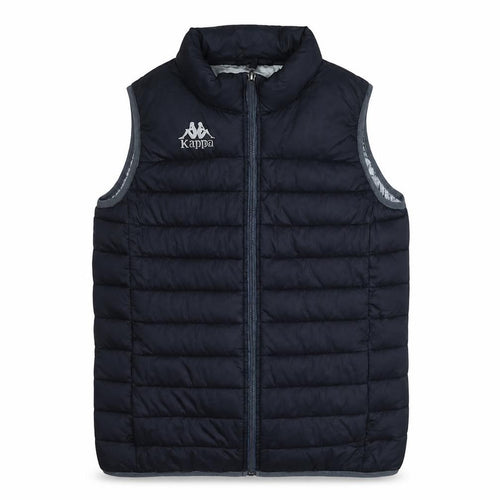 Kappa Boys Black Puffer Sleeveless Waistcoat 12 Years