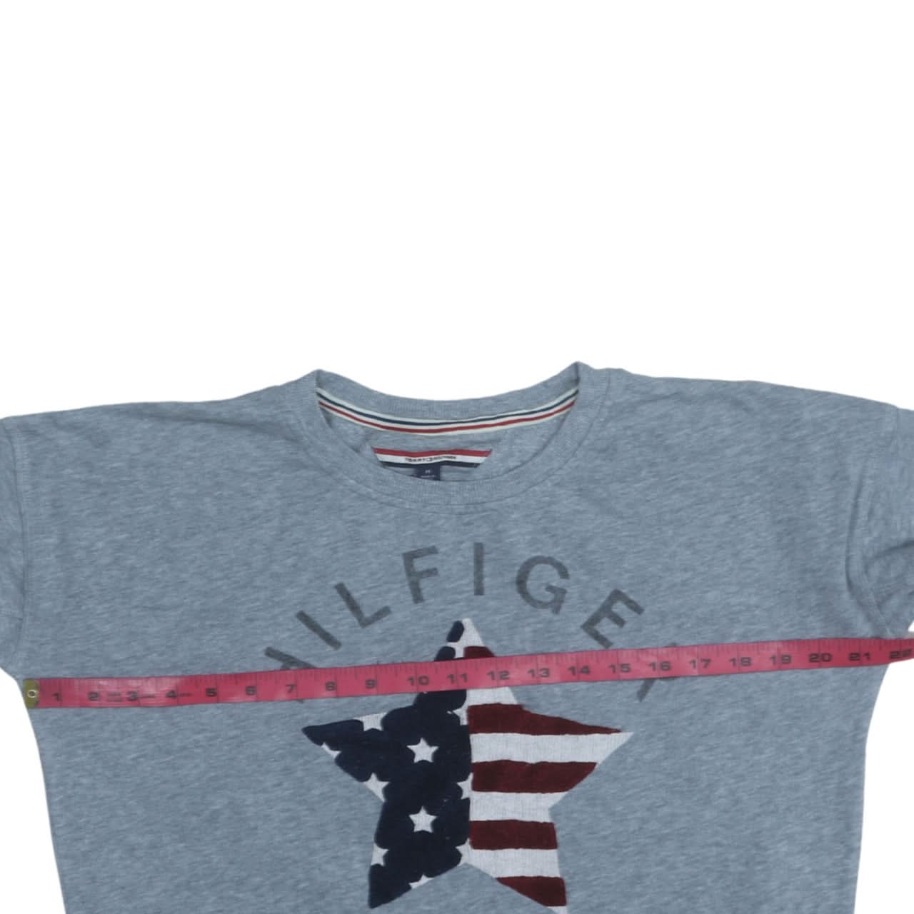 Tommy Hilfiger Women Blue Crew Neck Pullover Sweatshirt Medium