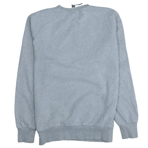 Ellesse Womens Grey Logo Crew Neck Pullover Sweatshirt UK 12