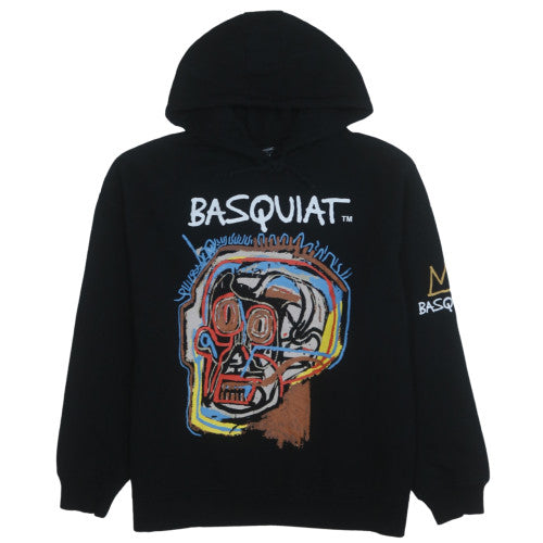 Primark Basquiat Men’s Black Pullover Hoodie Medium Art Graphic